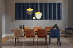 Pan Pendelleuchte gefrostet 30 cm