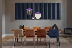 Pan Pendelleuchte gefrostet 30 cm