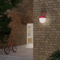 Pan Wandleuchte gefrostet 30 cm