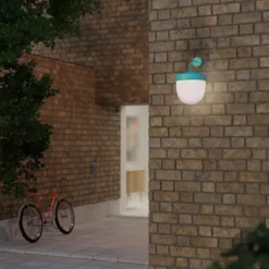 Pan Wandleuchte gefrostet 30 cm