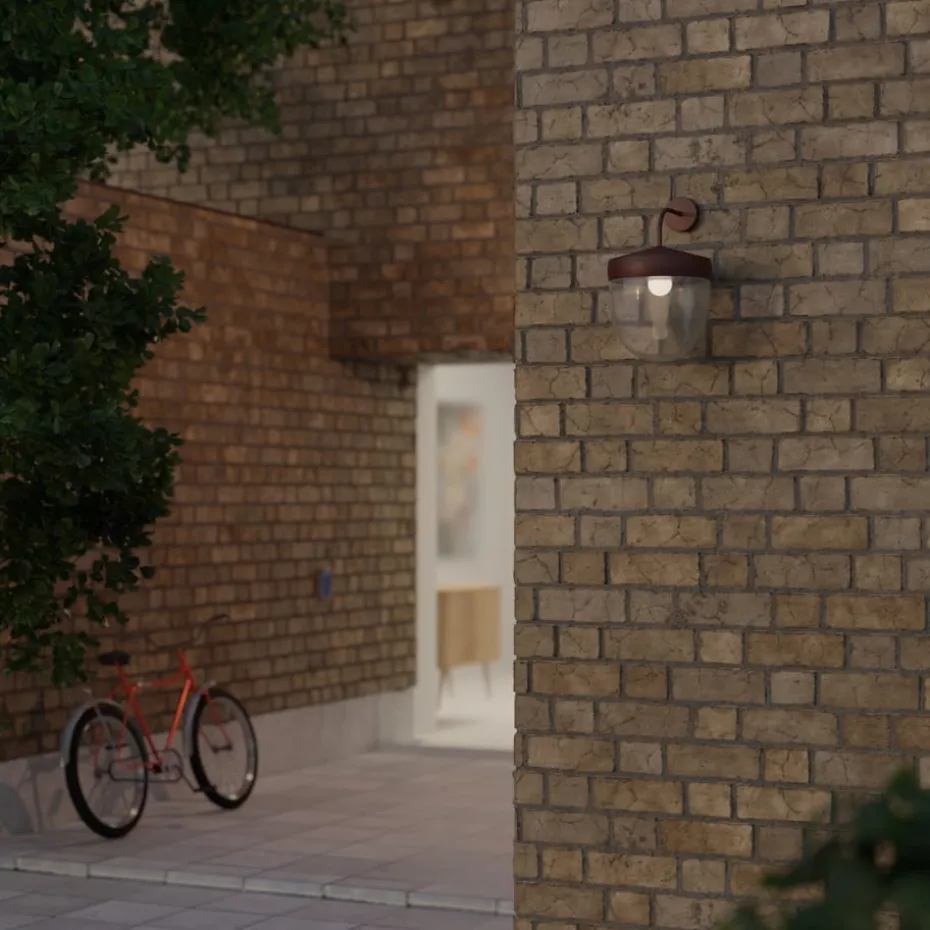 Pan Wandleuchte klar 30 cm