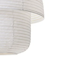 Papier Double Pendelleuchte Ø40 cm