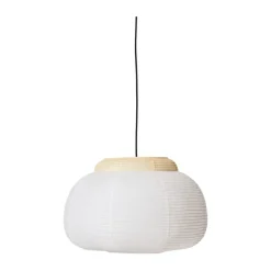 Papier Single Pendelleuchte Ø52 cm