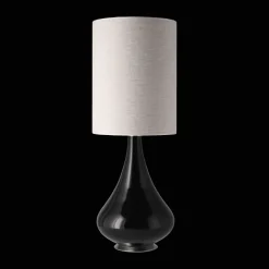 Renata Tischleuchte schwarzer Lampenfuß