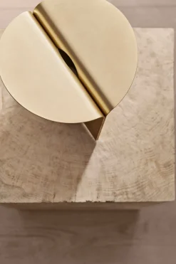 RF200 Petal Tischleuchte, Oiled walnut-brass