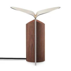 RF200 Petal Tischleuchte, Oiled walnut-aluminium