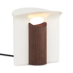 RF200 Petal Tischleuchte, Oiled walnut-white