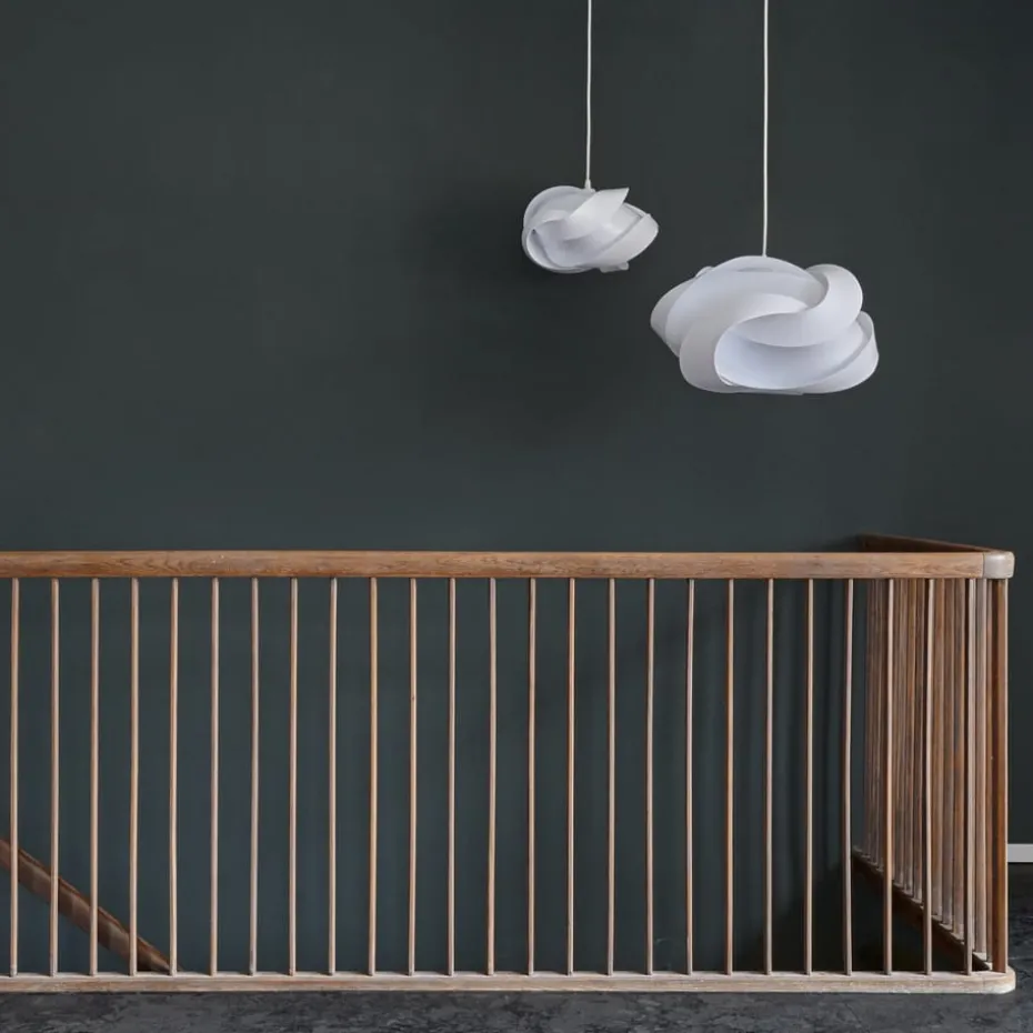 Ribbon Lampenschirm weiß