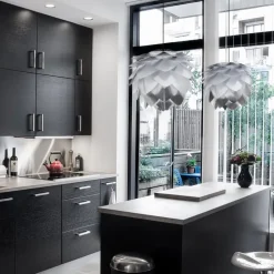 Silvia Leuchte stahlgrau