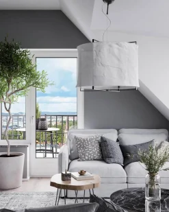 Softy Pendelleuchte Ø60cm