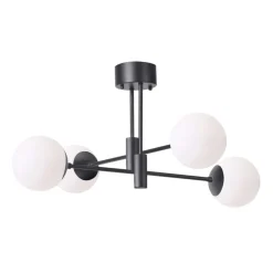 Solar Pendelleuchte schwarz 73cm