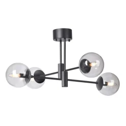 Solar Pendelleuchte schwarz 73cm