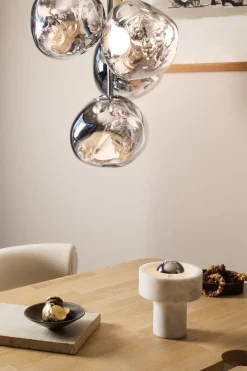 Stone Portable LED Tischleuchte 28 cm