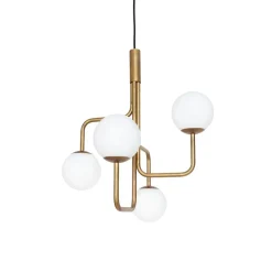 Strapatz Pendelleuchte globus Ø57,5 cm