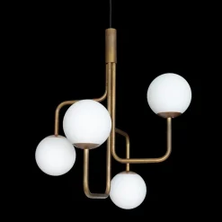 Strapatz Pendelleuchte globus Ø57,5 cm