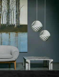 Turbo Deckenleuchte poliert Ø36 cm