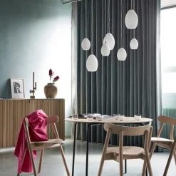 Unika Pendelleuchte weiß